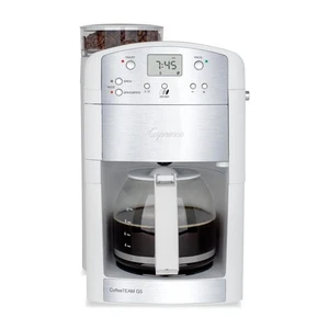 Capresso CoffeeTEAM GS 10-Cup Coffee Maker with Conical Burr Grinder, Glass Cara - Picture 1 of 7
