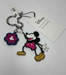 Disney Vera Bradley Minnie Mouse Llavero NUEVO - Imagen 1 de 8