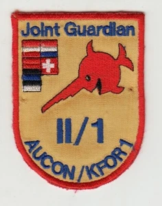 Aufnäher Patch AUCON / KFOR 1 Joint Guardian II/1 - Picture 1 of 1