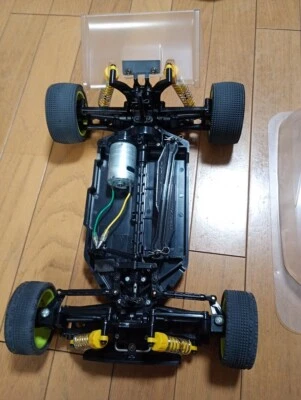 Tamiya TT-02B Neo Scorcher assembled, unpainted body, no mecha, used from Japan - Image 1 of 3