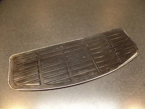 VINTAGE HARLEY DAVIDSON TOURING MODEL CHROME RUBBER FLOOR BOARD (B) - Picture 1 of 7