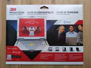 Filtre de confidentialité moniteur pour ordinateur portable 3M 286,6 x 179,3 mm (13,3") neuf et scellé PF13,3W - Photo 1/10