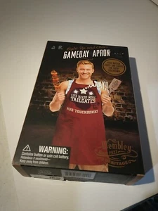 Gameday Apron Light-Up and Cheer football Tailgates and Touchdowns BBQ - NEW - Picture 1 of 11