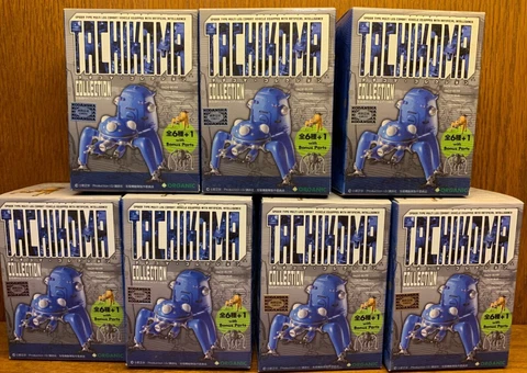 ORGANIC Ghost in the Shell Uchikoma Tachikoma Collection Set of 7 (6+1 Bonus) Cover