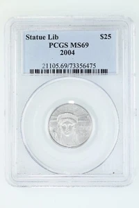 $25.00 2004 States of Liberty Platinum PCGS 69 - Picture 1 of 4