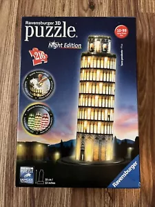 RAVENSBURGER 2007 3D PUZZLE TOWER OF PISA 216 PCS ITEM NR 12 515 9 - Picture 1 of 6