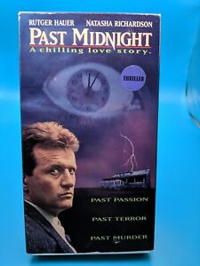 Past Midnight VHS 1992 Rutger Hauer Natasha Richardson *BUY 2 GET 1 FREE VHS*