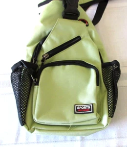 Convertible Sling Bag Crossbody Backpack 8.5"x 15" Mint Green - Picture 1 of 7