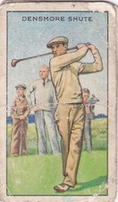 Gallaher Cigarette Card - Champions 1934 - 30 Densmore Shutte, US Golfer
