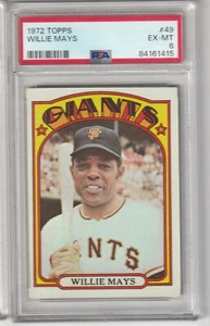 1972 Topps Baseball PSA 3-8 Centered Nicely New Slab 22 U Choose Set Break AP24 - Picture 1 of 43