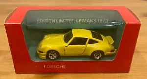 VEREM PORSCHE 911 LE MANS 1973 GIALLO. 1:43 Edizione Limitata Auto Eccellente - Foto 1 di 6