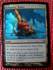 MtG Foil RELIQUARY TOWER 143/145 Conflux CON Ships WORLDWIDE Magic NM/NM+