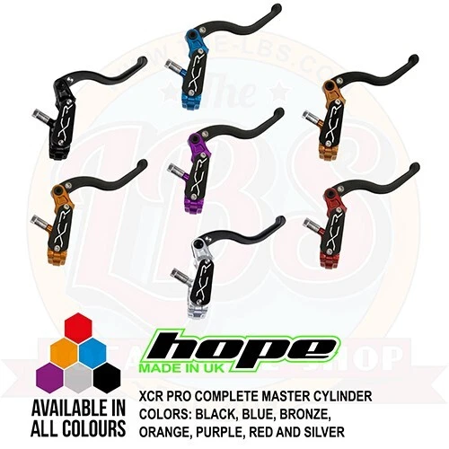 Palanca de cilindro maestro Hope XCR PRO completa - todas las opciones - totalmente nueva Foto 1 de 1