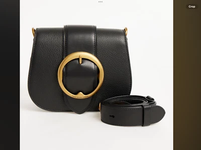 Polo Ralph Lauren Mini Lennox Grain Leather Handbag Crossbody Bag BNWT RRP £369 - Image 1 of 4