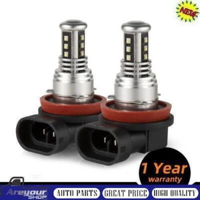H8/H9/H11 LED Fog Light 6000K 2000W 300000LM Low Beam bulbs High Power Foto 1 de 4