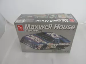 AMT 1:24 NASCAR Maxwell House Thunderbird #22 Sterling Marlin Model Kit Sealed - Picture 1 of 4