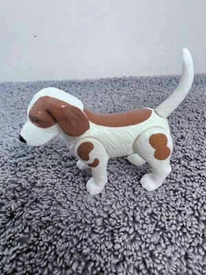 Muñeca Barbie Mattel 1995 Pet Doctor Posable Cabeza Bobble Punto Blanco Marrón Manchas Foto 1 de 4