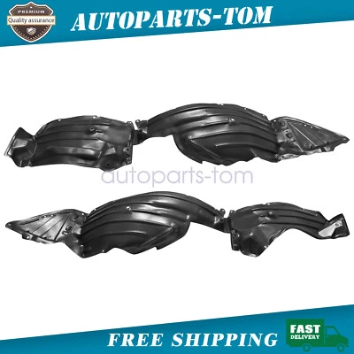 Juego de forros de guardabarros delanteros para conductor izquierdo y pasajero derecho para Mazda 3 2014 2015-2018 Foto 1 de 4