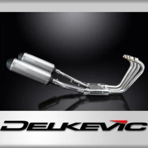 YAMAHA XJR1200 FULL 4-2 EXHAUST SYSTEM 343mm TITANIUM XOVAL BSAU SILENCERS - Picture 1 of 4