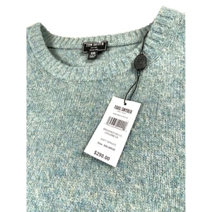 Todd Snyder Brushed Wool Crewneck Sweater Mens XXL Soft Spruce - Picture 1 of 11