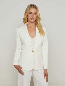 NEU L'Agence Chamberlain Blazer Weiß 4 - Bild 1 von 4