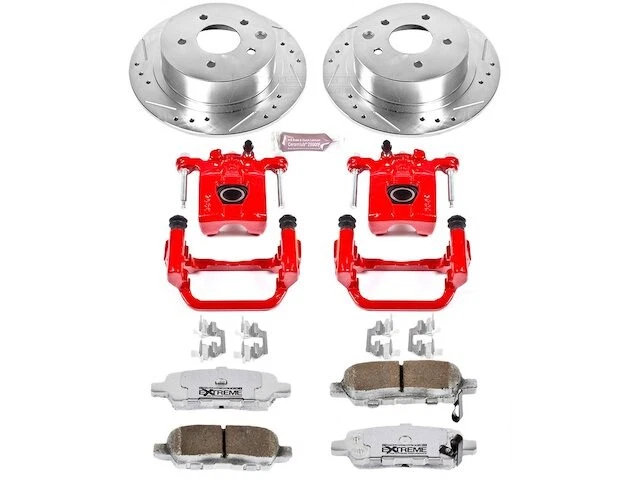 Pastilha de freio traseira e kit de rotor para 2010-2012 Nissan Altima 2011 JG974QW - Imagem 1 de 1
