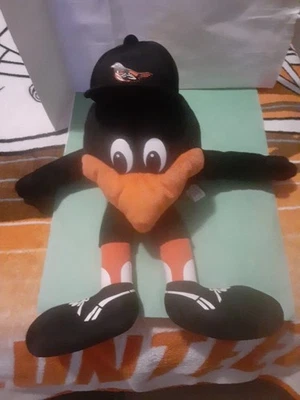 Vintage Baltimore Orioles MLB Mascot 20" Hand Puppet Plush Stuffed Animal RUSS - Image 1 of 4