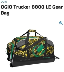 OGIO Black Trucker 8800 LE Gear Bag Suitcase with Wheels - Picture 1 of 7