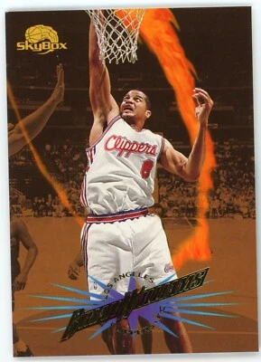 Tarjeta de baloncesto SkyBox Premium 1995-96 Los Angeles Clippers #180 Brian Williams Foto 1 de 2