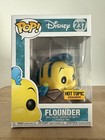 Funko Pop! Disney #237 Flounder Diamond Collection Hot Topic Exclusive Vaulted