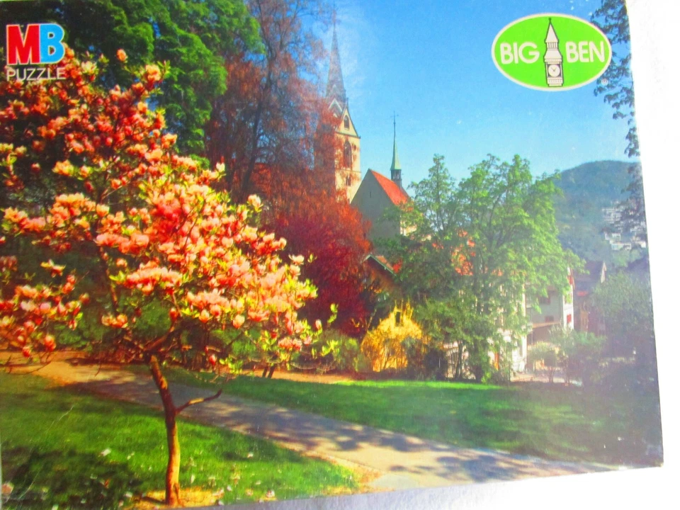Baden Aargau, West Germany 1000 Piece Jigsaw Puzzle #4962-23 (Milton Bradley) - Image 1 of 1