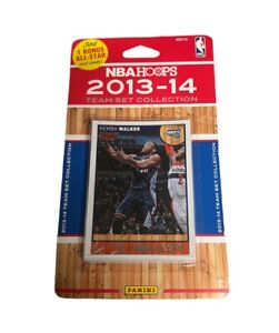 2013-14 NBA Hoops Charlotte Bobcats Team Set Collection