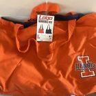 NCAA University Of Illinios Fighting Illini Orange Logo Reversible Tote Bag NEW!