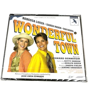 Leonard Bernstein Wonderful Town CD - NEW - CASE CRACKED - Picture 1 of 2