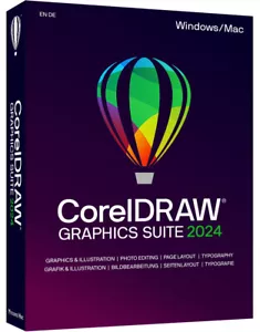 Corel Draw Graphics Suite 2024 Vollversion Win/Mac Dauerlizenz NEU - Bild 1 von 12