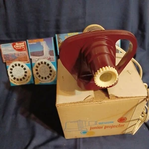 Viewmaster Junior Projector With Reels. Vintage lot in excellent condition. - Picture 1 of 5