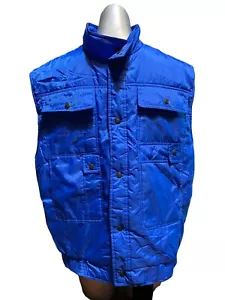 Vintage Ozark Trail Men Full Zip Sleeveless Casual Outdoors Winter Puffer Vest L - Picture 1 of 4