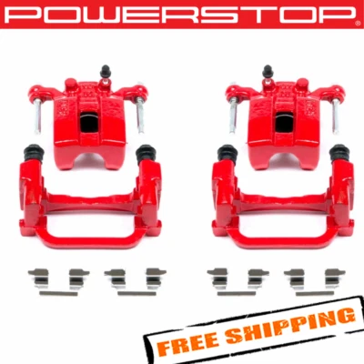 Pinzas de freno traseras flotantes Power Stop Performance para 05-08 Infiniti G35 Foto 1 de 2