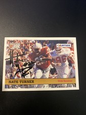 1992 Courtside Draft Pix Nate Turner Auto! Nebraska Cornhuskers #23