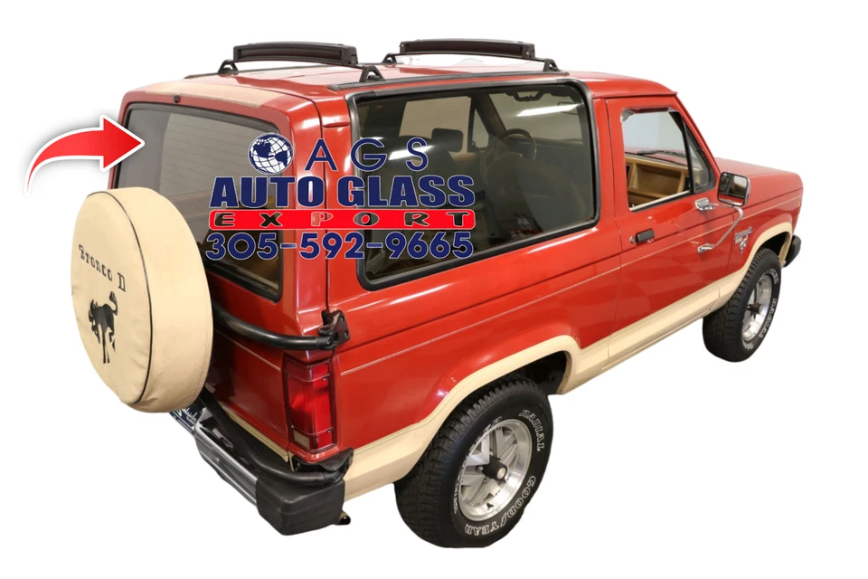 Ford Bronco II 1983-1988 2D ventana trasera 6 agujeros DB0637GTN - CARL Foto 1 de 1