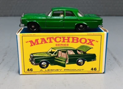 Matchbox 46c Mercedes-Benz 300SE Coupe MINT in Very Near Mint Box - Image 1 of 4