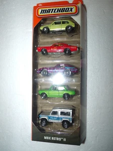 Matchbox 2025 neueste MBX Retro II 5er Pack Rarität - Bild 1 von 1