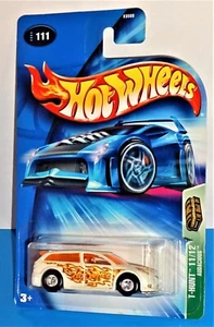 Hot Wheels 2004 Treasure Hunt Series #111 11/12 Audacious White w/ Real Riders - Bild 1 von 2