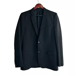 THE KOOPLES Men's Black Blazer Jacket Sport Coat Size 50 US 40 Fitted Wool - Picture 1 of 11