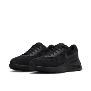 Nike Air Max SYSTM per bambini grandi nere/nere antracite (DQ0284 004) taglia 7Y - Foto 1 di 7