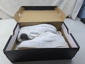Size 9 - Nike Air Force 1 Pixel White CK6649100 Great Shape - Minimal Wear - Picture 1 of 15