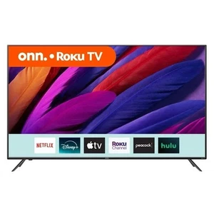 Onn. 55” 4k UHD Roku Smart TV - Picture 1 of 1