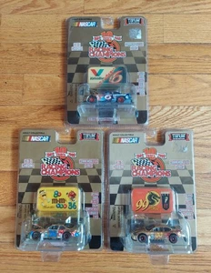 Racing Champions: Gold Chrome Commemorative Series - Nascar 10 Years - 3 Car Lot - Afbeelding 1 van 10