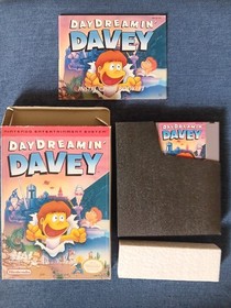 Day Dreamin' Davey (HAL, 1992) NES Game w/ Box & Manual, Tested & Working