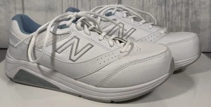 New Balance Women's Size 8.5 B 928V3 White Leather Walking Stability Shoes MINT - Picture 1 of 17